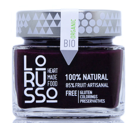 LoRUSSo Arándano | Blueberry “Mirtillo Extravaganza” Mermelada | Jam Ecológica | Organic
