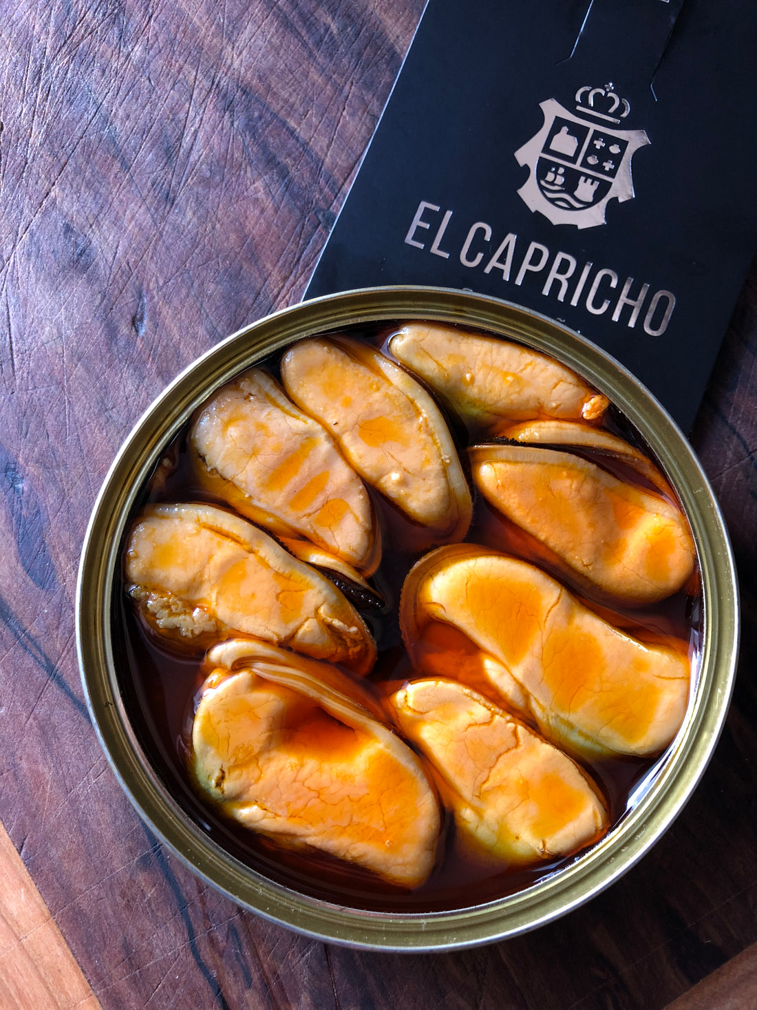 El Capricho | Mejillones | Marinated Mussels from Rías Gallegas