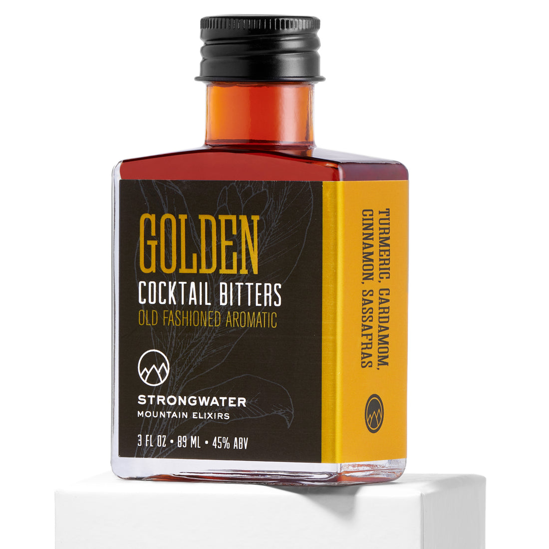 Strongwater | GOLDEN Old Fashioned Aromatic Cocktail Bitters