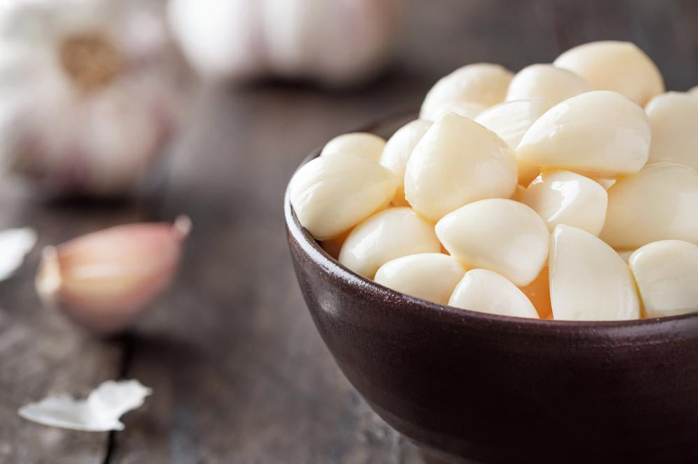 Amanida | White Garlic in EVOO Marinade